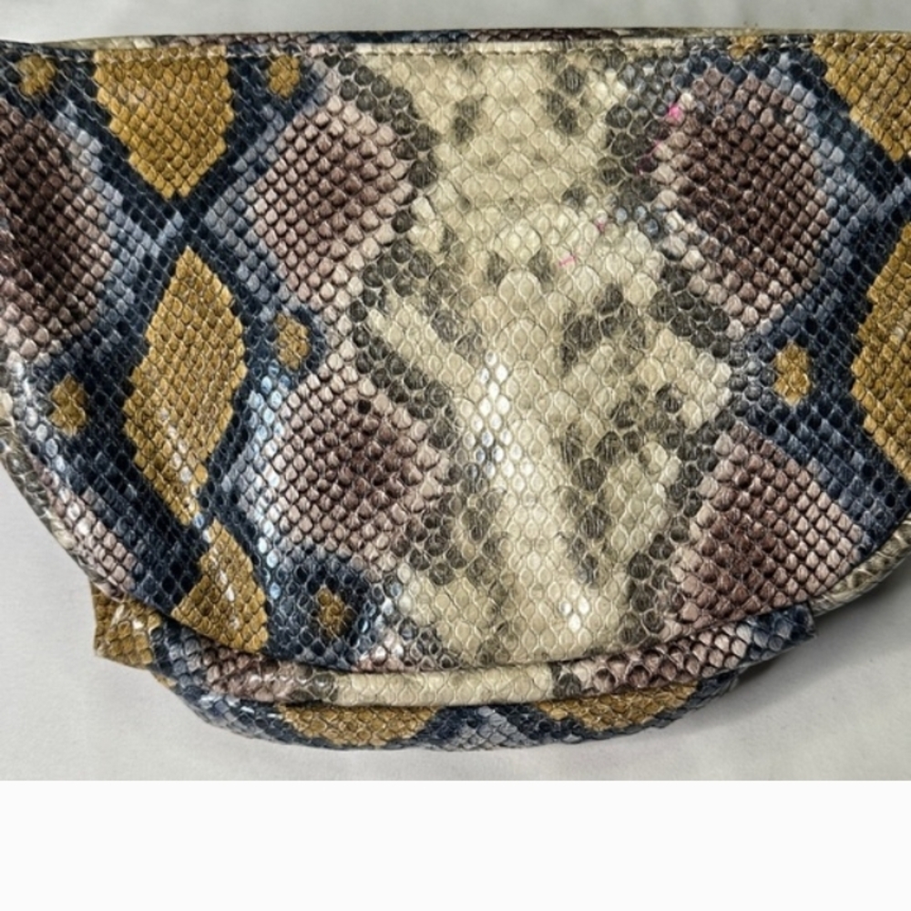 Steve Madden Multicolor Snake Print Crossbody Bag